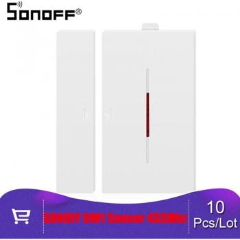 Wireless Home Automation Door Sensor Bundle – Sonoff DW1, 10‑Pack
