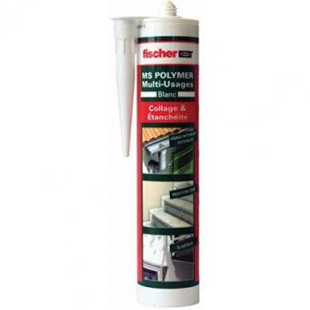 Mastic colle polyvalent MS Polymer blanc 290ml