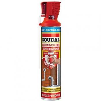 Système d'isolation en mousse PU-schuim Soudal Genius 600 ml