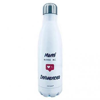 Botella de Agua Térmica 500 ML Mami Influencer