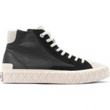 Palla Ace Suede Marshmallow Noir