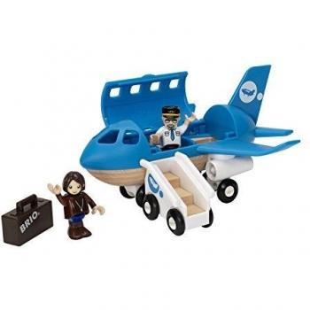 BRIO set aeroplano con scala imbarco
