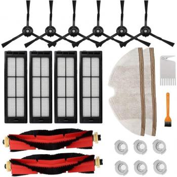 Tienda Roborock Repuestos 22 Piezas: Filtro, Mopa y Kit de Cepillo Xiaomi