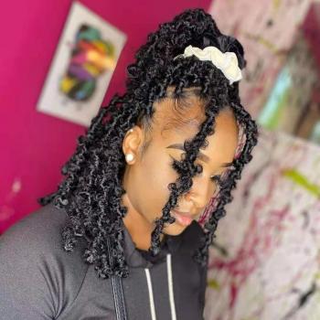 Kanekalon Butterfly Locs Crochet Hair 12 inches