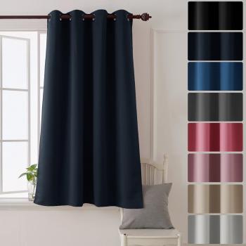 Easy Care Eyelet Thermal Blackout Curtains | Ready Made Deconovo UK 1 Panel