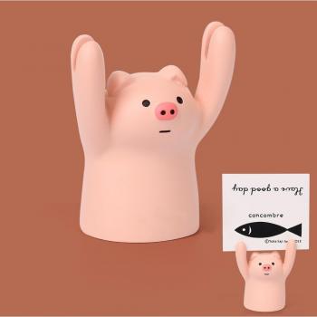 Cute Pig Note Photo Holder