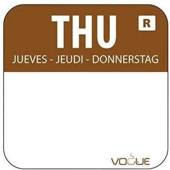 Colour Coded Thursday Food Labels