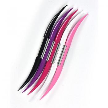 Outils de manucure avec brosse courbe en S et cueillette de strass