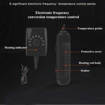 Mini Submersible Heater for Fish Tank 25-300W