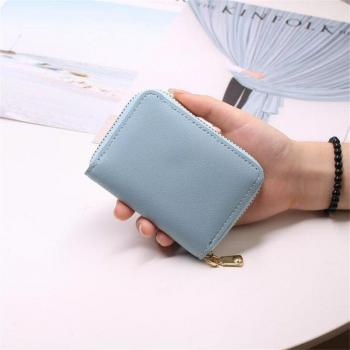 Cartera tarjetero de cuero 26 Bits