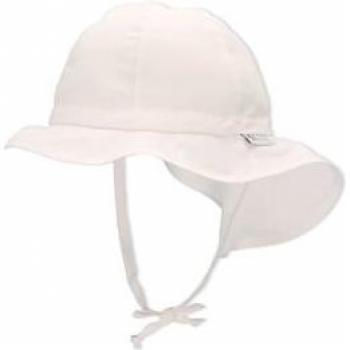 Chapeau anti-UV Sterntaler Flapper blanc