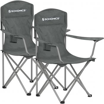 SONGMICS Klappstuhl 2er Set, stabil und bequem