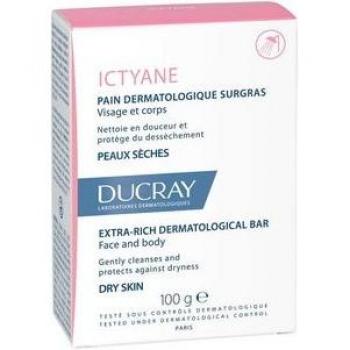 Ducray Ictyane Jabón Surgras 100g