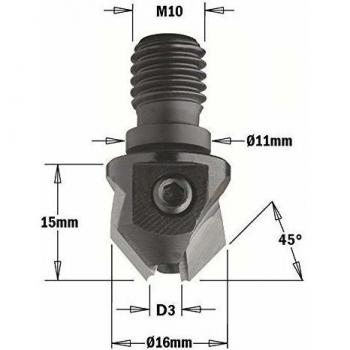 CMT 350.050.12 CounterSink Drill Bit Kit – 5/16” HM D, M10/M11