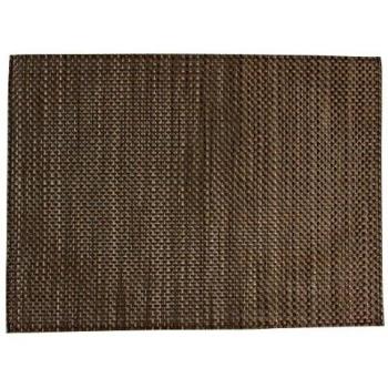 APS Beige & Brown PVC Placemats 330mm x 450mm (Set of 6)