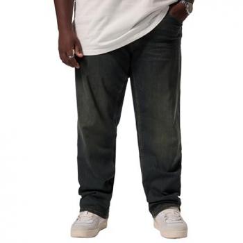 STHUGE Jeans für Herren, große Größen, blau, Größe: 66