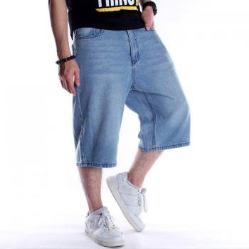 Vintage Denim Shorts Mannelijke Plus Size 46 Zomer