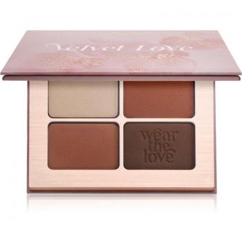 ZOEVA Eye Shadow Quad Palette Velvet Love in Easy Nude Eyes (4 x 1.5 g)