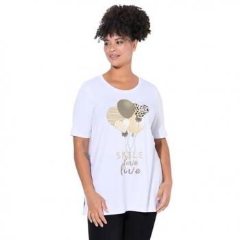 MIAMODA Verspielt A-Linien T-Shirt