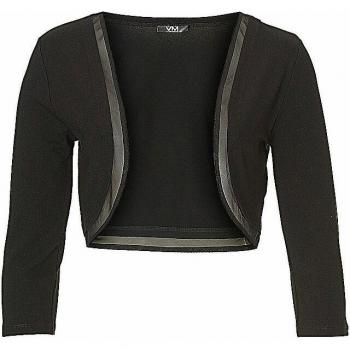 Bolero de Lona Negra VM Vera Mont