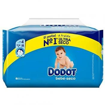 Dodot Bebé Seco Etapas Talla 4, Pack of 88 Units
