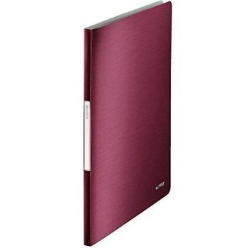 Leitz Sichtbuch Style A4, PP, 20 Hüllen, granatrot