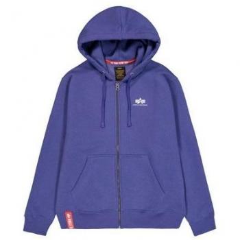 Alpha Industries Herren Kapuzenjacke – Basic Small Logo