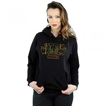 Star Wars Ladies Target Logo Hoodie Black