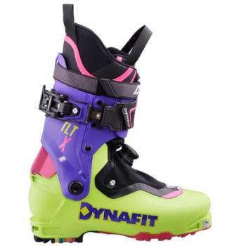 Dynafit TLT X Scarpone Low Tech in Violet e Light Green (UK 27,5)