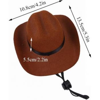 Pet Cowboy Hat Photo Prop