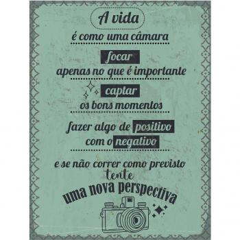 Piastra di metallo ornamentale a tema portoghese – 33x25x1 cm (Signes Grimalt)