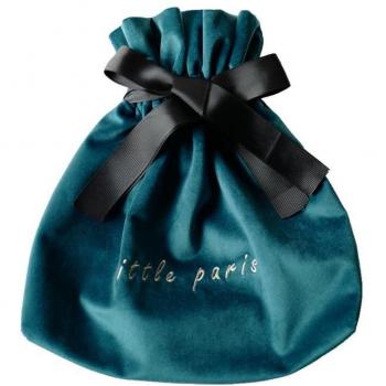 Silky Bucket Embroidered Bag