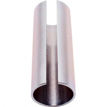 Adaptateur d’arbre en acier inox 1 → 1‑1/8 avec attaché poulie 1/4