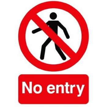 FML01750R 297mm x 210mm Sign