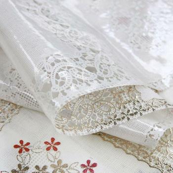 Tablecloth anti taches brodé 3D Emmevi Mv