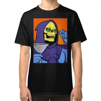 T-shirt XXL Noir Party Skeletor RockShark