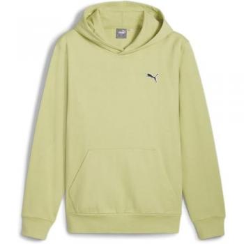 Puma Felpa Uomo Verde M con Cappuccio BETTER ESSENTIALS FL
