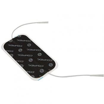 Électrodes Compex Performance à fil 50x89mm (2 par sachet) Bleu