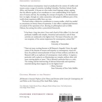 Empathic Vision: Affect, Trauma, and Contemporary Art