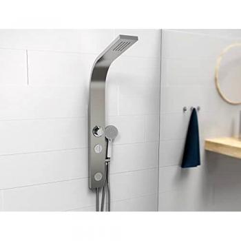 Stainless Steel Shower Panel Sansibar by Schütte