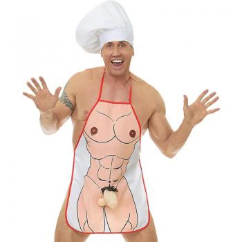 Tablier Fun Finesse – Marque QRS – Modèle Luxe – Blanc – Adultes – Mousse