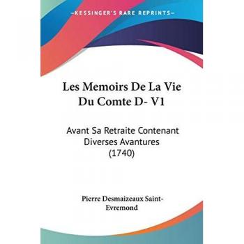 Les Memoirs De La Vie Du Comte D