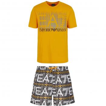 Conjunto de Entrenamiento Amarillo Armani para Hombre