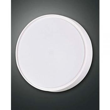 Hatton Outdoor Wall Fixture, Ø 30 cm, 2 x E27, White, IP65