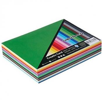 Papier Cartonné Colortime – Couleurs Assorties – A6