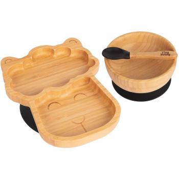 Eco-Friendly Llama Bamboo Suction Dinner Set for Kids