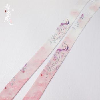 Banda de pelo estilo antiguo con diseño de streamer