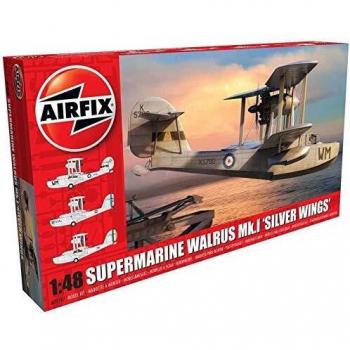 Airfix 1/48 Supermarine Walrus Silver Wings Modello