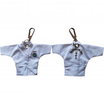 Llavero de Taekwondo con Diseño de Dibujos Animados