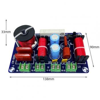 Distributeur de fréquences 3 voies audiophile
